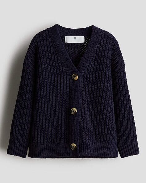 Girls Oversized Cardigan