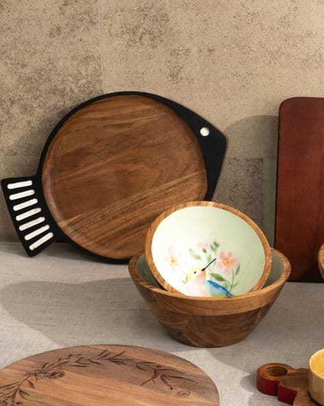 Wooden Serving Platter Tray