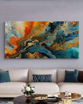 999store Abstract Canvas Framed Wall Art Painting-picture-42