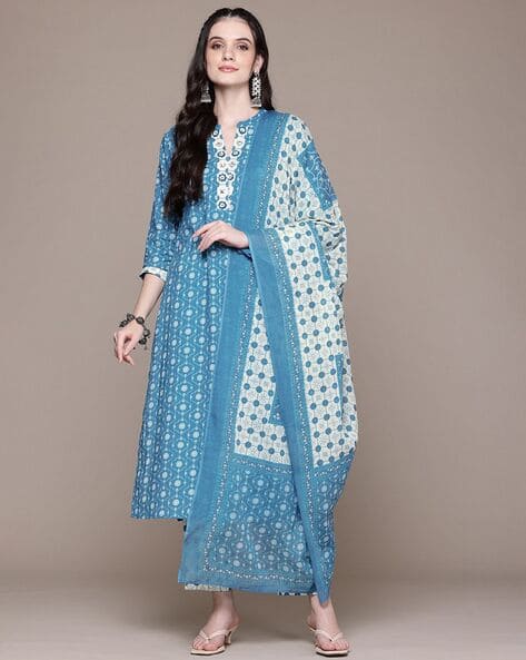 Women Pure Cotton Kurta Set