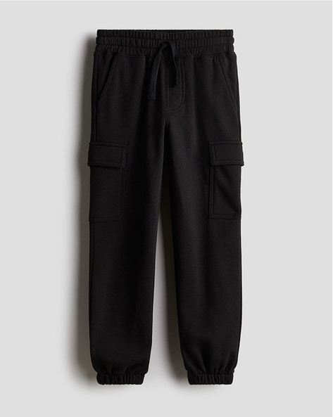 Boys Regular Fit Cargo Joggers