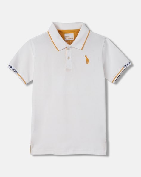 Blue Giraffe Boys Polo T-shirt