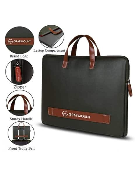Price History of GM GRAB MOUNT Padded Laptop Bag with Handles from