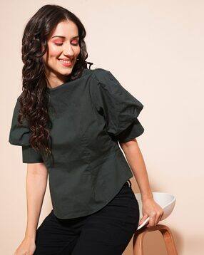 Women Solid Top-image-43