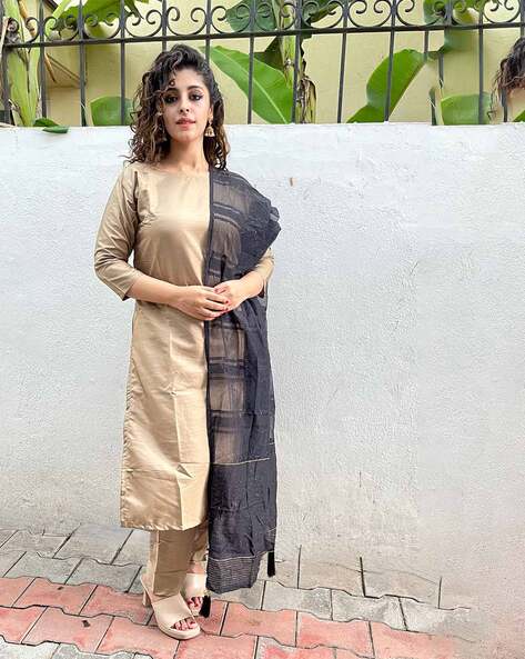 Self-design Kurta Set Price in India