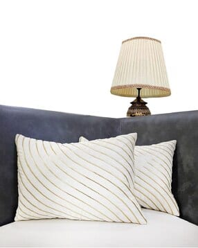 Set of 2 Embellished Cushion Covers 16" x 16"-image-38