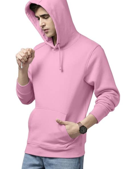 Men Regular Fit Hoodie