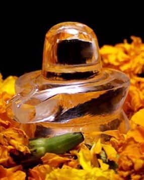 Crystal Shivling Idol Showpiece-image-29