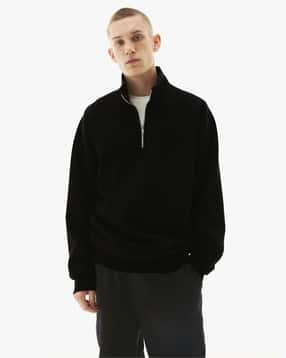 mischief monkey Men Oversized Fit Turtleneck Sweatshirt-picture-20