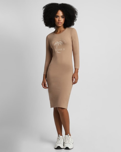 Buy brown Dresses for Women by Forever 21 Online Ajio