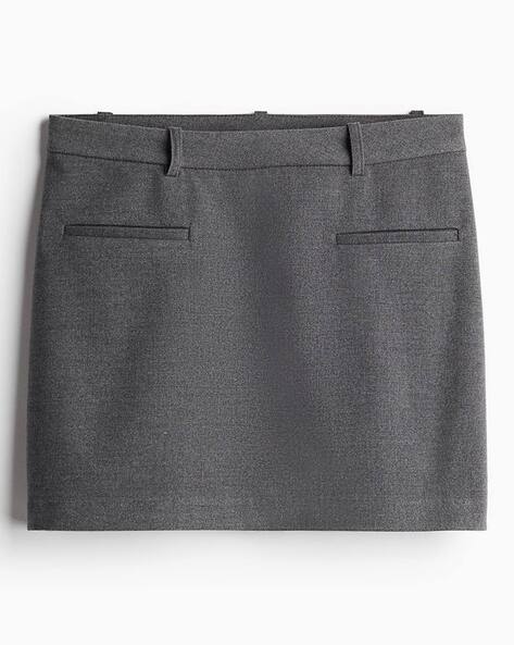 Buy Grey Skirts for Women by H M Online Ajio