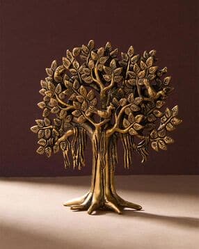 Fabindia Brass Antiqued Tree-picture-12
