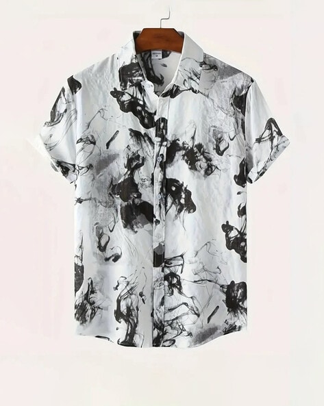 Men Printed Regular Fit Shirt