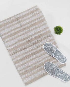 fabindia Pranay Cotton Bathmat 45 cm X 70 cm-picture-13