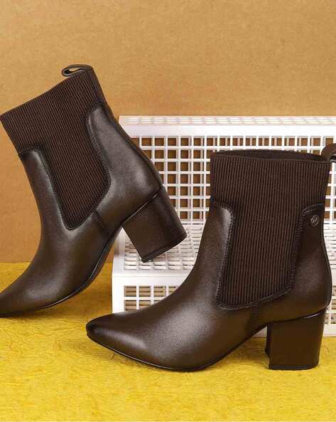 Metro Ankle-length boots with synthetic upper