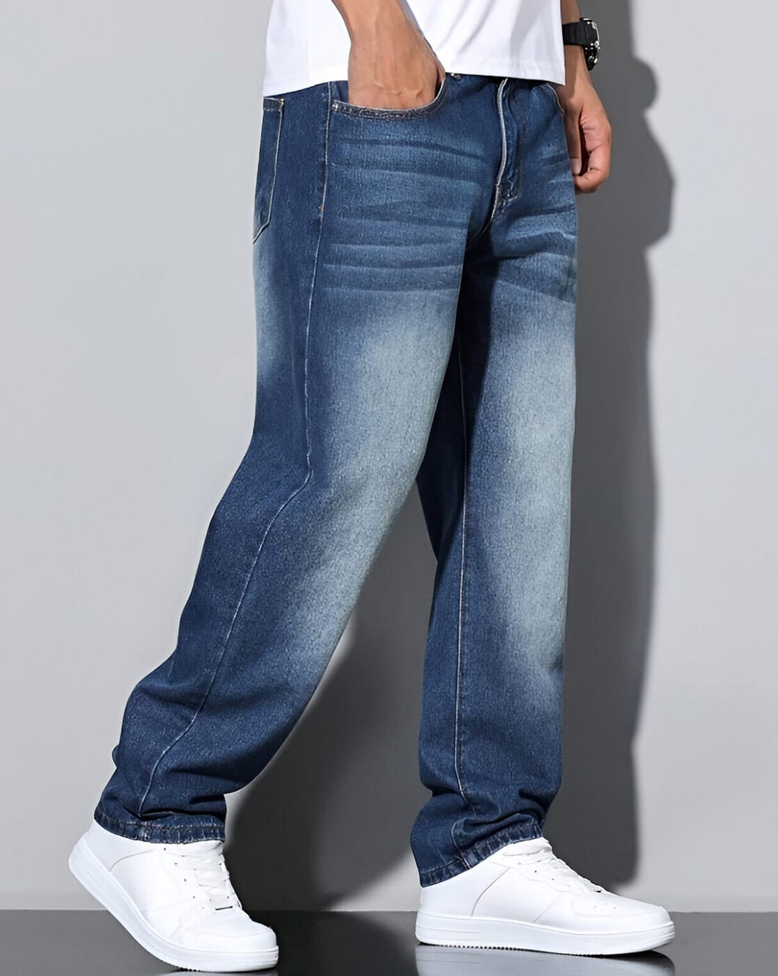 RELAXFIT by supermarket BENJAMIN BLACK Men Relaxed Jeans