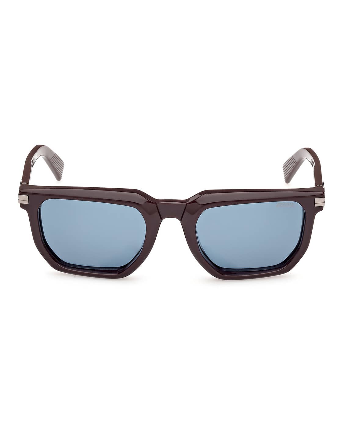 Buy Zegna Men UV-Protected Rectangular Sunglasses - EZ0240 54 48V