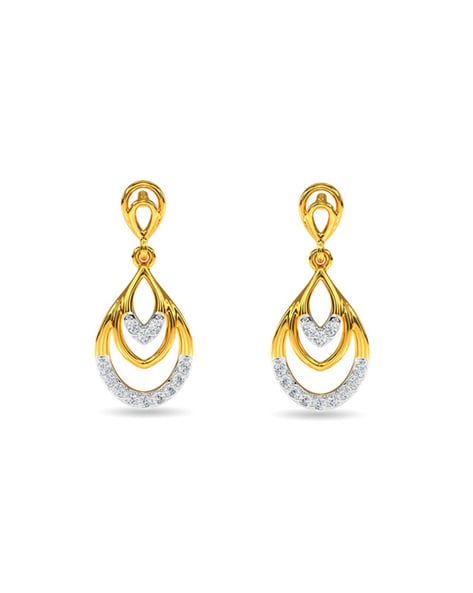 Kisna diamond earrings with price sales