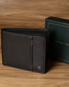 peter england Men Bi-Fold Wallet with Logo Accent-picture-24