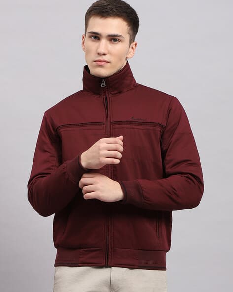 Men Regular Fit Harrington Jacket