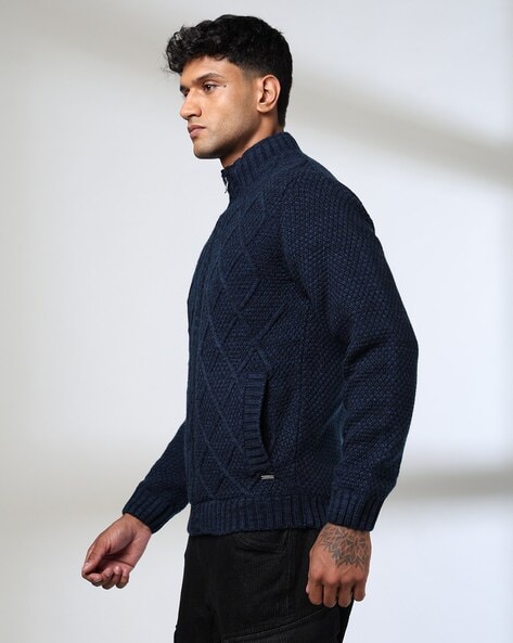 Mens offers Vercini Navy Sweater/Cardigan XL