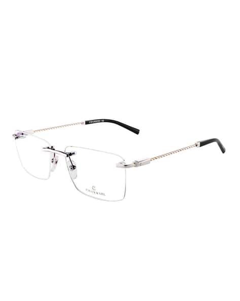 Buy Charriol Square Rimless Frame-PC75063 58 C02 Silver-Toned