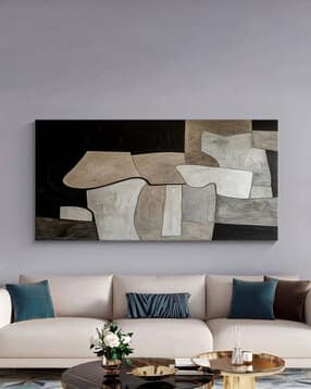 999store Neutral Tones Canvas Wall Art Painting-picture-14