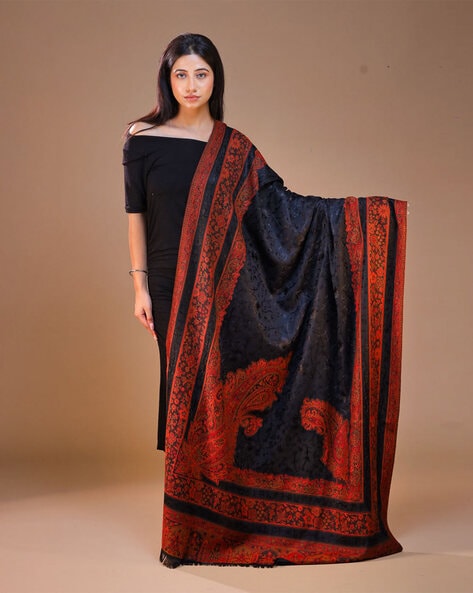 Women Floral Shawl Price in India