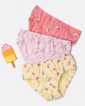 Girls Graphic Briefs