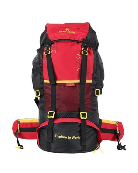 Men Colourblock Travel Bag with Adjustable Strap