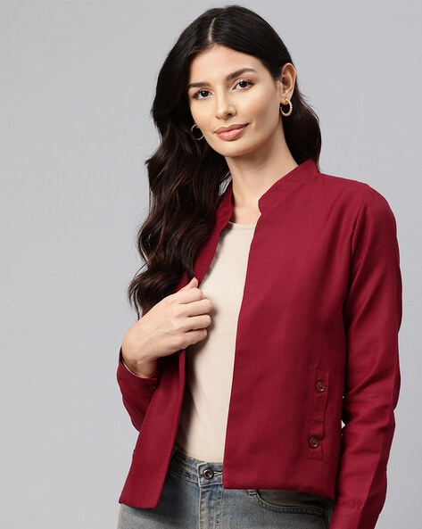 Cottinfab Women Regular Fit Jacket