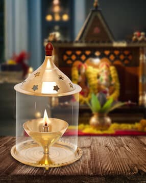 navyaksh Decorative Religious Diya Lamp Showpiece-picture-42