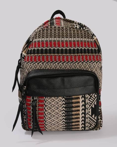 Women Aztec Pattern Backpack