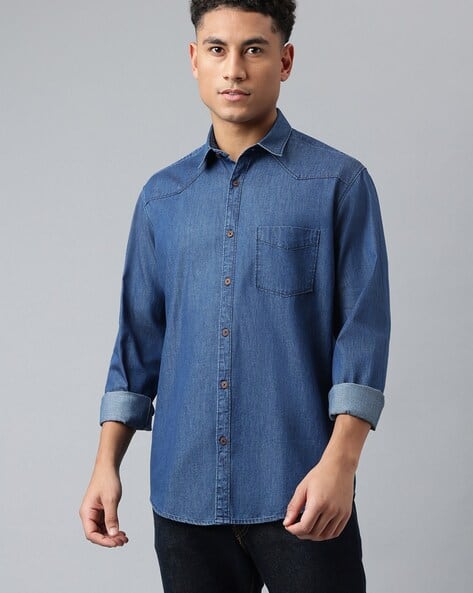 Filson Levis Mens Denim Levi Denim Work Shirts Men Regular Fit Shirt