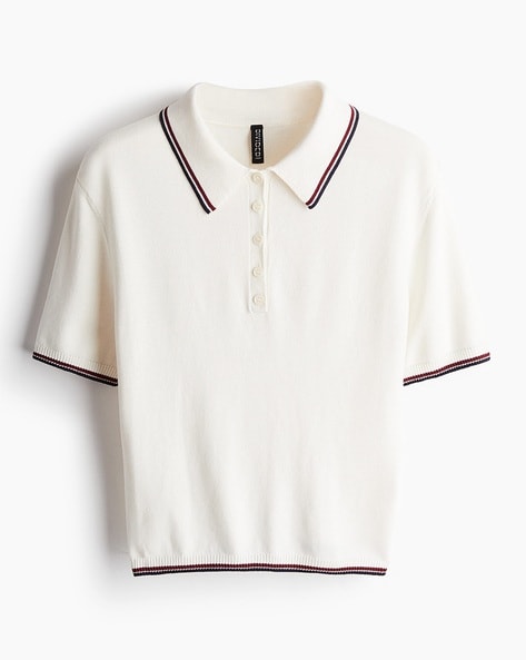 H & m women's polo shirt deals