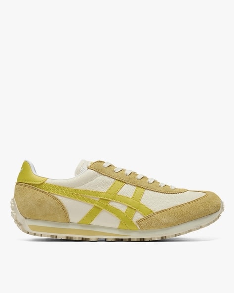 Buy Onitsuka Tiger Men EDR 78 Lace-Up Sneakers Mustard Color Men