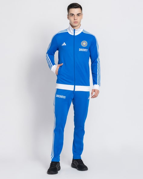 Blue adidas mens tracksuit online