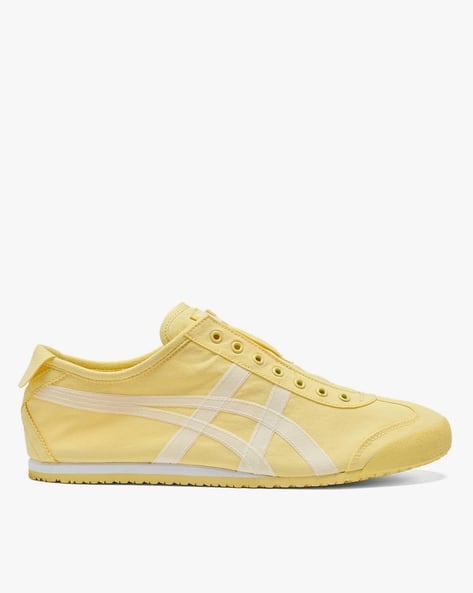 Buy Onitsuka Tiger Mexico 66 Slip-On Sneakers | Yellow Color Men