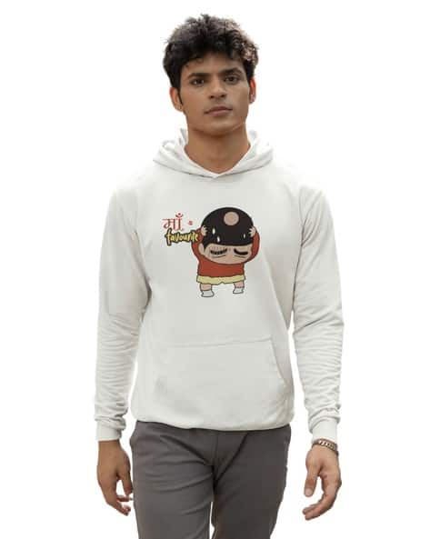 Unisex Hoodie Shinchan Sweatshirt Namaste (Shinchan) Premium