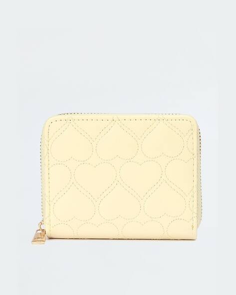 Women Quilted Small Zip-Around Wallet