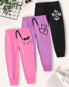trampoline Girls Graphic Track Pants-picture-21