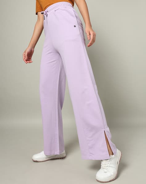 Women Millie Flat-Front Wide-Leg Pants