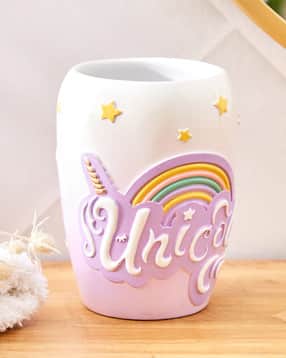 home centre Slate Kids Polyresin Unicorn Tumbler-picture-35