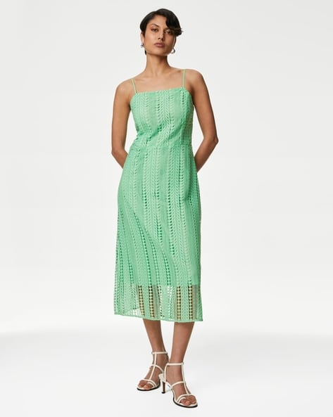 Buy Green Dresses for Women by Marks Spencer Online
