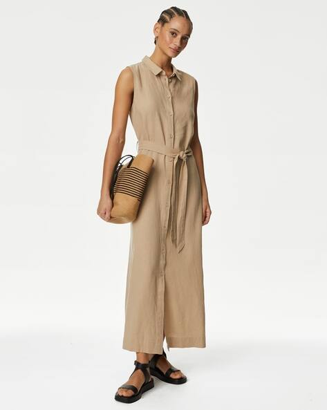Buy Beige Dresses for Women by Marks Spencer Online