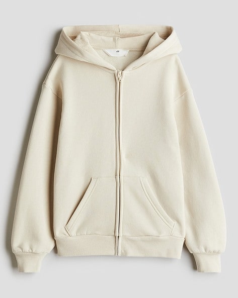 Buy Beige Sweatshirts Hoodie for Girls by H M Online Ajio