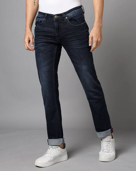 Men Mid-Wash Danzel Skinny Fit Jeans
