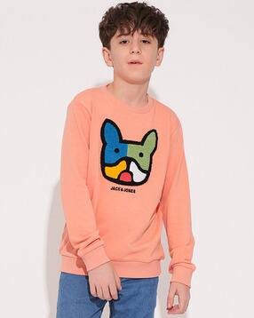 jack & jones Graphic Print Crew-Neck Sweatshirt-picture-40