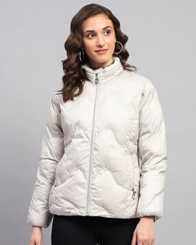 monte carlo Women Zip-Front Harrington Jacket-picture-38