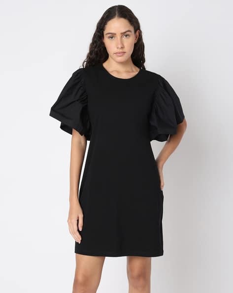 Vero Moda Women Round-Neck Sheath Dress